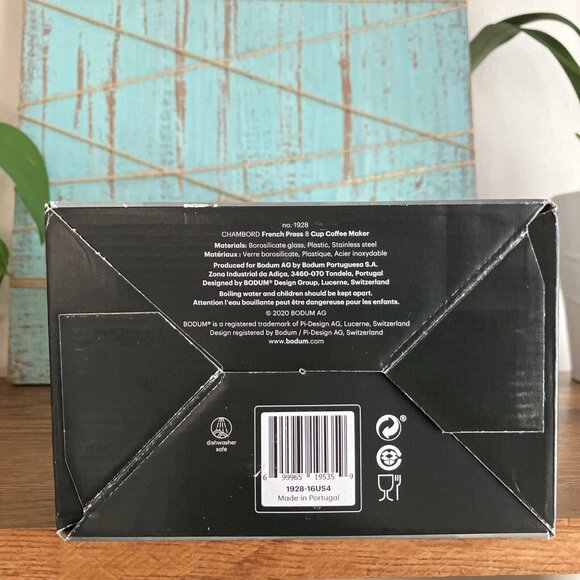 New BODUM Chambord French Press 8 Cup Coffee Maker 34 Ounces 1928-16US4 - Picture 7 of 7